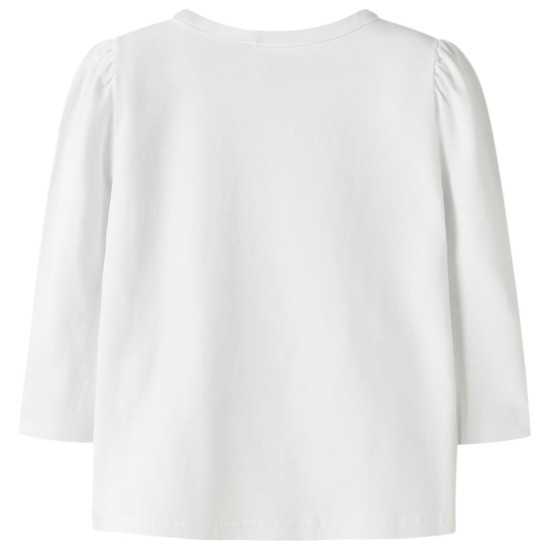 Name It Βρεφική μακρυμάνικη μπλούζα Jina Stitch Top Box Long Sleeved T-Shirt
